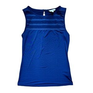 Banana Republic Dark Blue Women’s Sleeveless Lightweight Blouse Formal Top